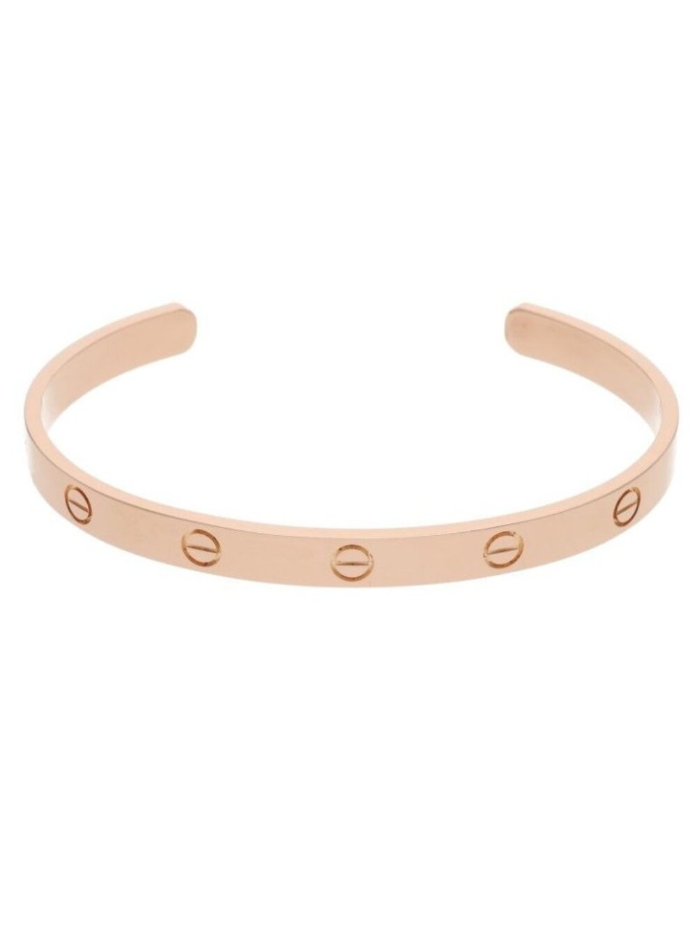 Cartier Love Bracelet Open 18K Pink Gold 19